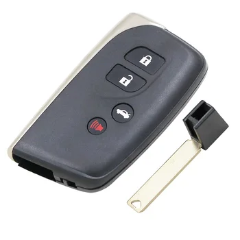 

4 Button Remote Key Shell Case Smart Car Key Housing Cover for Lexus New Model 2019