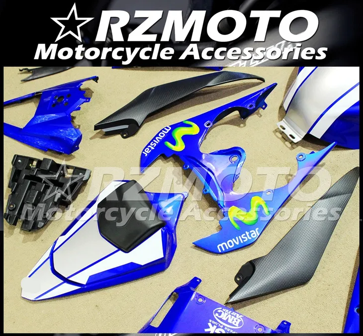 ABS мотоцикл обтекатель комплект для YAMAHA YZF R6 2008- год кузов литьевая форма Магазин № 1801