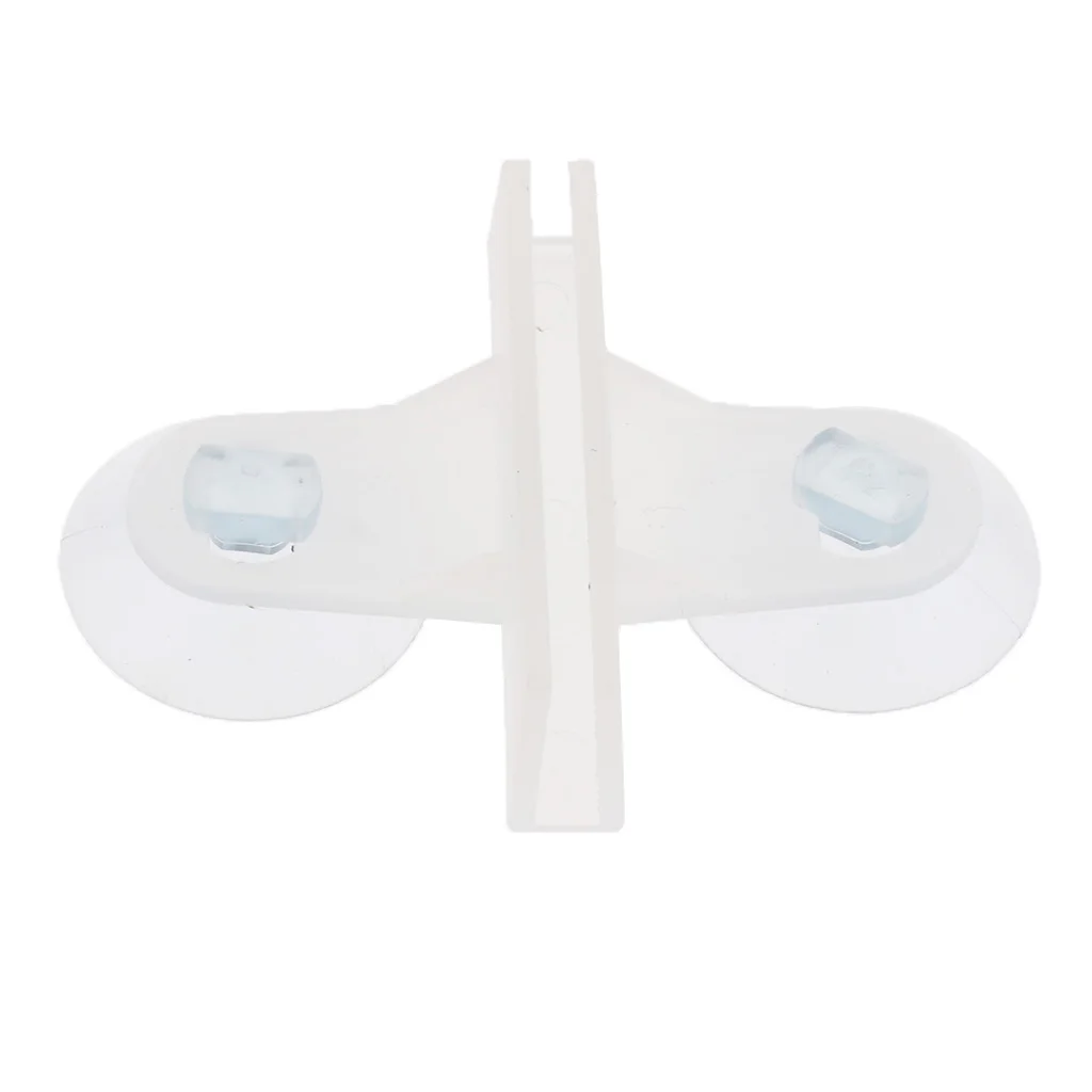 10x Aquarium Tank Divider Suction Cup Tank Breeding Separator Dual Suction Cup Clips Holder Sucker Divider Fish Tank Accessories