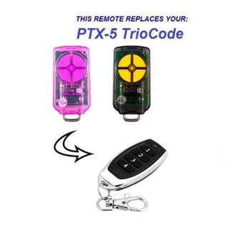 

For PTX5v2 ptx5v1 compatible Garage Door Triocode Control Transmitter Replacement