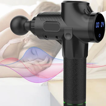 

1800-3300r/min Electric Muscle Massage Gun Deep Tissue Massager Therapy Gun Exercising Muscle Pain Relief Body Shaping With Bag