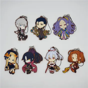 

Fate/Grand Order Anime FGO Wu Zetian Tomoe Gozen Kato Danzo Abigail Williams Sherlock Holmes Rubber Strap Keychain