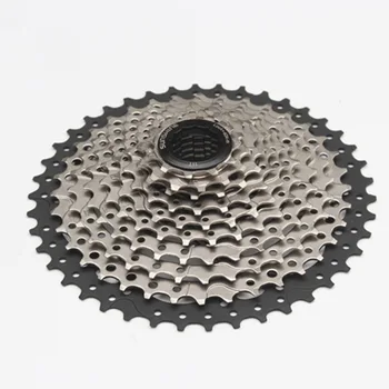 

BikeHigh Strength Steel Plate Freewheel 10Speed Cassette 11-40T/11-42T Sprocket