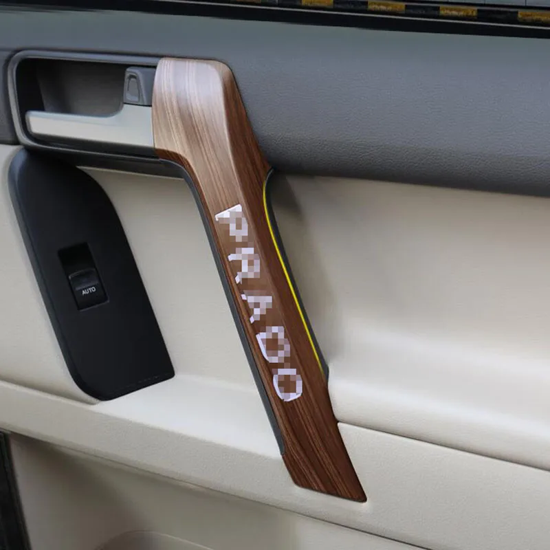 Замена межкомнатных дверных ручек для Toyota Land Cruiser Prado FJ150 150 2010- ручка для межкомнатных дверей светодиодный свет окружающей среды