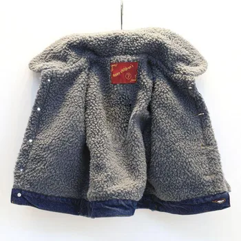 

Toddler Kids Baby Denim Jacket Children's Autumn And Winter Coat Fashion Clothes high quality dropshiping W1211