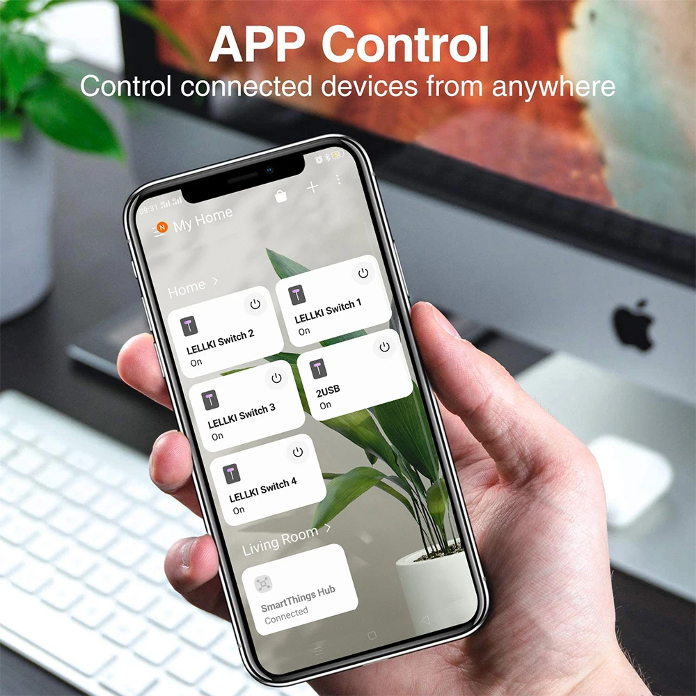 Lellki zigbee tira de alimentação tuya vida Tira de Alimentação Lellki Zigbee Tuya Vida lellki zigbee tira de alimentacao tuya vida 01