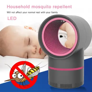 

UV Night Light Radiationless Mosquito Killer Mosquito Killer Lamp Photocatalysis Mute Home LED Bug Insect Trap Anti Mosquito