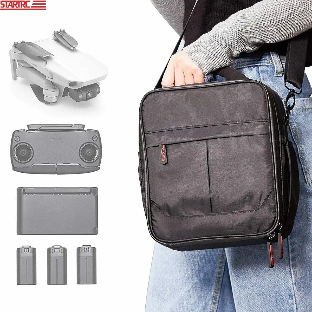 New LFT STARTRC DJI Mavic Mini Bag Portable Storage Bag Carrying Case Shoulder Bag For Mavic Mini Accessories 