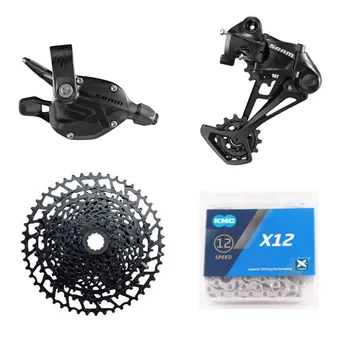 

SRAM SX EAGLE 1x12 speed 11-50T Groupset Trigger Shifter Derailleur SX Chain/KMC Chain With NX EAGLE/SunRace CSMZ91X Cassette