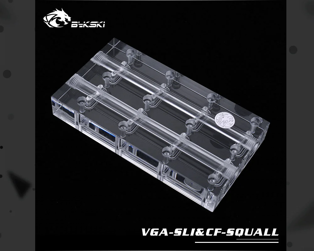 Bykski VGA-SLI& CF-SQUALL, SLI/CF мосты водоблок, для видеокарты Cross Fire, L4-2way/L4-3way/L6-2way/L8-2way/L4-4way