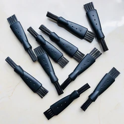 10pcs Mens Shaver Accessory Razor Brush Hair Remover Cleaning Tool Black Plactic Replacement Head Hair Shaving Tools