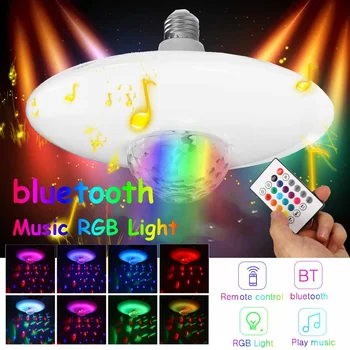 

Modern RGB LED Ceiling Lights Home lighting 30W APP bluetooth Music Light Bedroom Lamps Smart Ceiling Lamp+Remote Control
