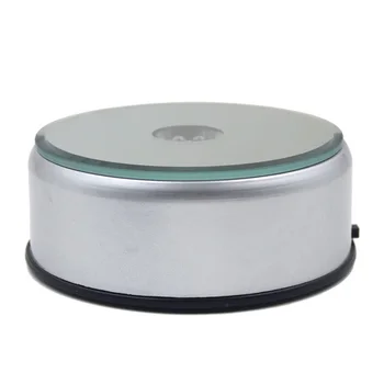 

Decoration Led Luminous Light Stand Plastic Lamp Base Holder Home Use Adapter Crystal Display Colorful Rotating 3D Electric