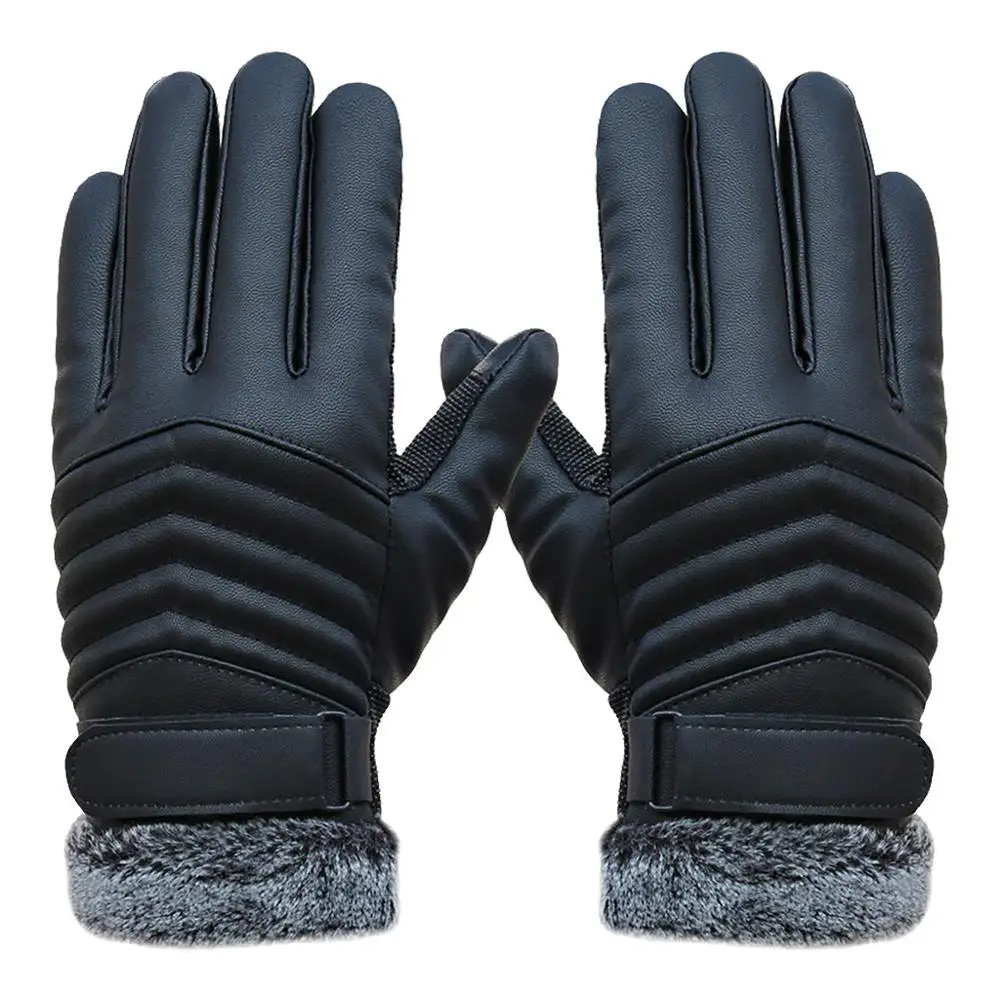 A ski gloves Мужские и wo мужские перчатки для сноуборда, утолщенные, походные, для верховой езды, уличные, Нескользящие, спортивные, теплые перчатки, guantes de nieve para mujer 30O23 - Цвет: A ski gloves