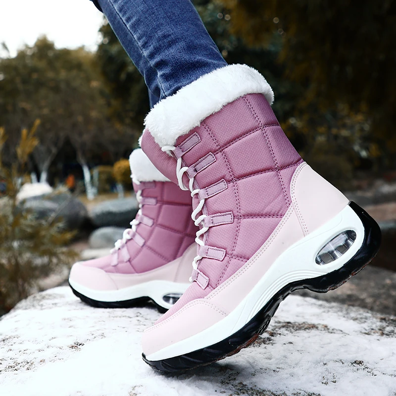 Women’s Winter Waterproof Hiking Snow Boots 5