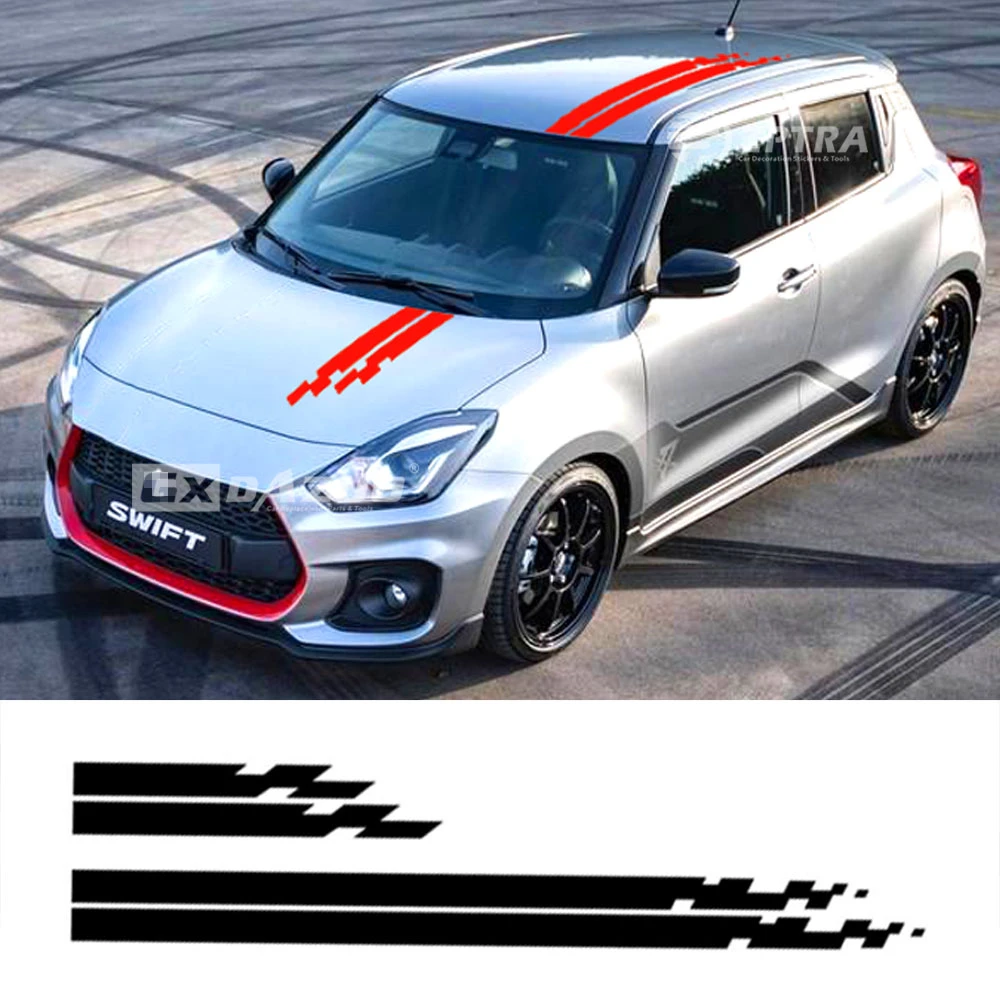 SUZUKI SWIFT SPORT Side Stripes Decals Stickers CAR Graphics FREE P&P