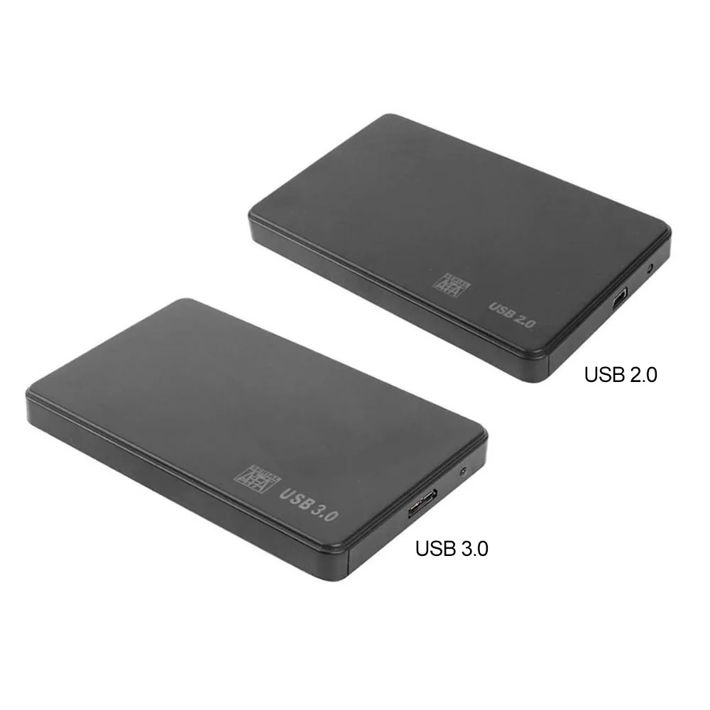 2,5 дюймов Sata HDD SSD корпус для USB 2,0 3,0 чехол адаптер 5 Гбит/с Корпус жесткого диска Поддержка 2 ТБ HDD диск для Windows