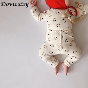 

Baby Kid Girl Boy Cotton Clothes Set Plain Solid Color Pajamas Set Elegant Sleepwear Nightwear Home Wear Outfits