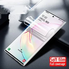 20D Soft Hydrogel Film For Samsung Galaxy Note 10 Plus jean 2 Screen Protector Film Not Tempred Glass