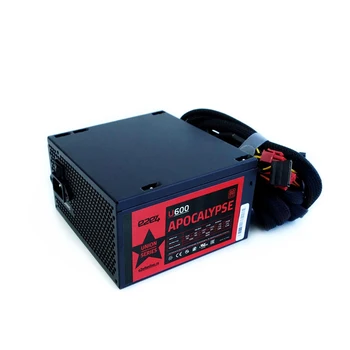 

Power supply 600W ATX e2e4 UNION APOCALYPSE, 80+, 120mm, APFC (U600)
