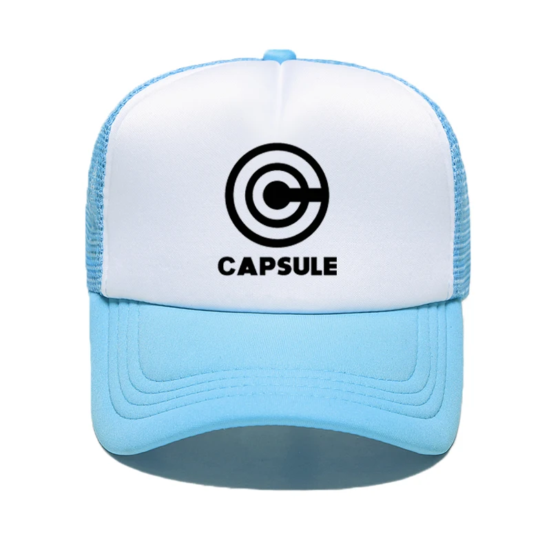 Color7 Чехол Capsule Corp. Папа шляпа мяч Дракон аниме песня Бейсбол Hombre хип Snapback шапки унисекс бейсболки для мужчин и женщин праздничные шляпы - Цвет: Color7