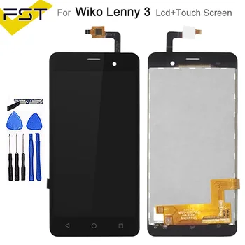 

5.0''For Wiko Lenny 3 LCD Display+Touch Screen Good Screen Digitizer Assembly Replacement For Wiko Lenny 3 LCD Glass Panel+Tools