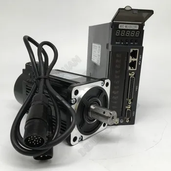 

400W 600W 750w AC Servo Motor Drive Kit 60MM 80MM 220V 3000r/min 2500Line Encoder for Lathe Milling Router Mouth Mask Machine