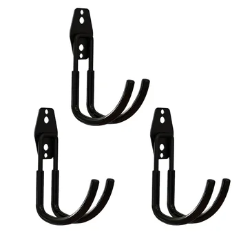 

3pcs Multi-function Tool Hook Round Metal Wire Storage Hooks Wall Organizer