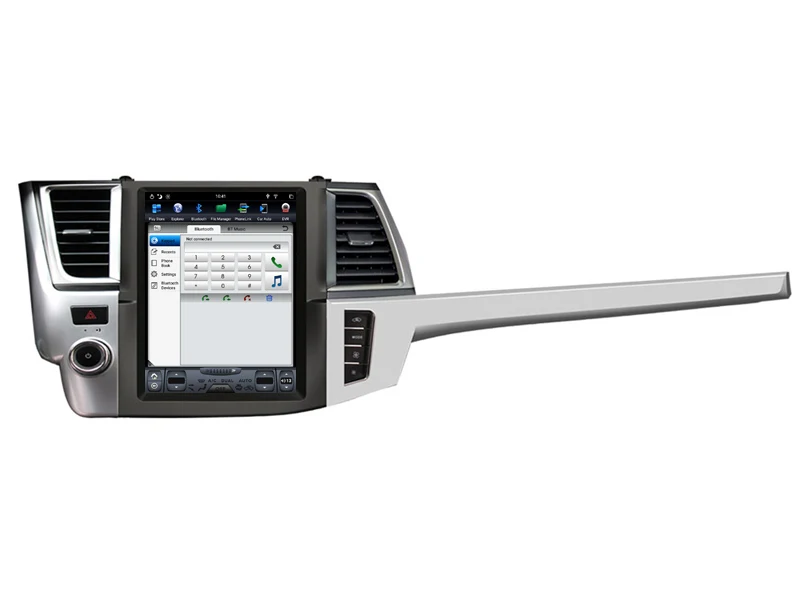 Автомагнитола AVGOTOP Android 8,1 Tesla с сенсорным экраном gps для TOYOTA HIGHLANDER 6 ядер+ 4G+ 32G ips экран