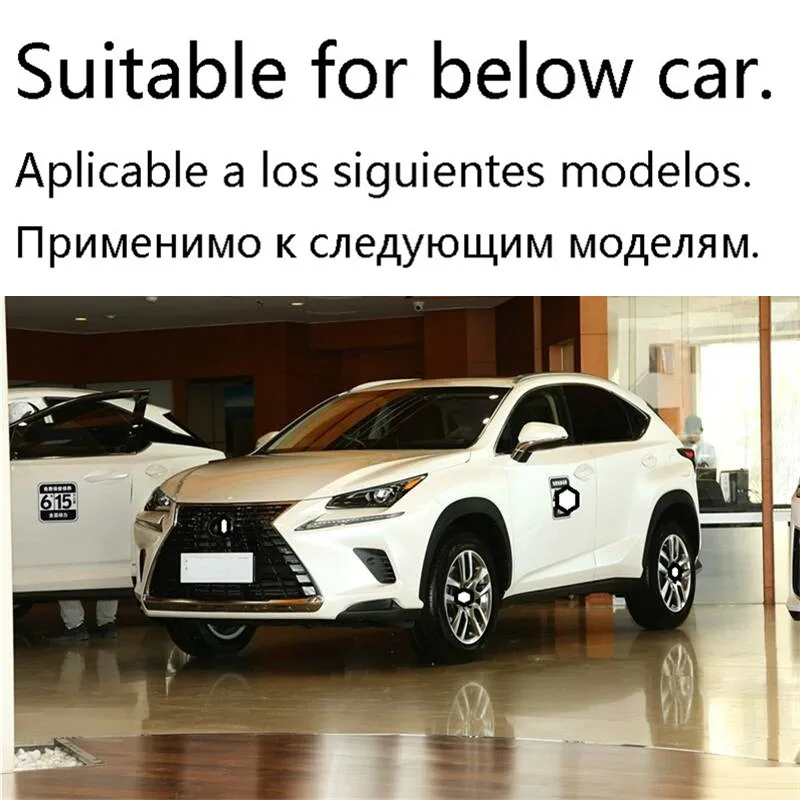 Автозапчасти, автомобильные аксессуары, персонализированное украшение, Модернизированный автостайлинг, спойлеры, крылья 17 18 для Lexus NX серии
