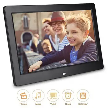 

10.1inch 1024*600 Digital Photo Picture Frame Alarm Clock MP3 / MP4 Picture Video Player Album Business Wedding Birthday Gifts