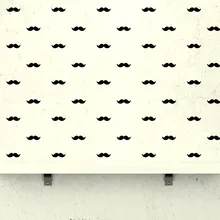 Северный Европейский стиль, современный стиль, настенные наклейки INS, наклейки с бородой, спальни, гостиной, детской комнаты, декоративные наклейки на стену