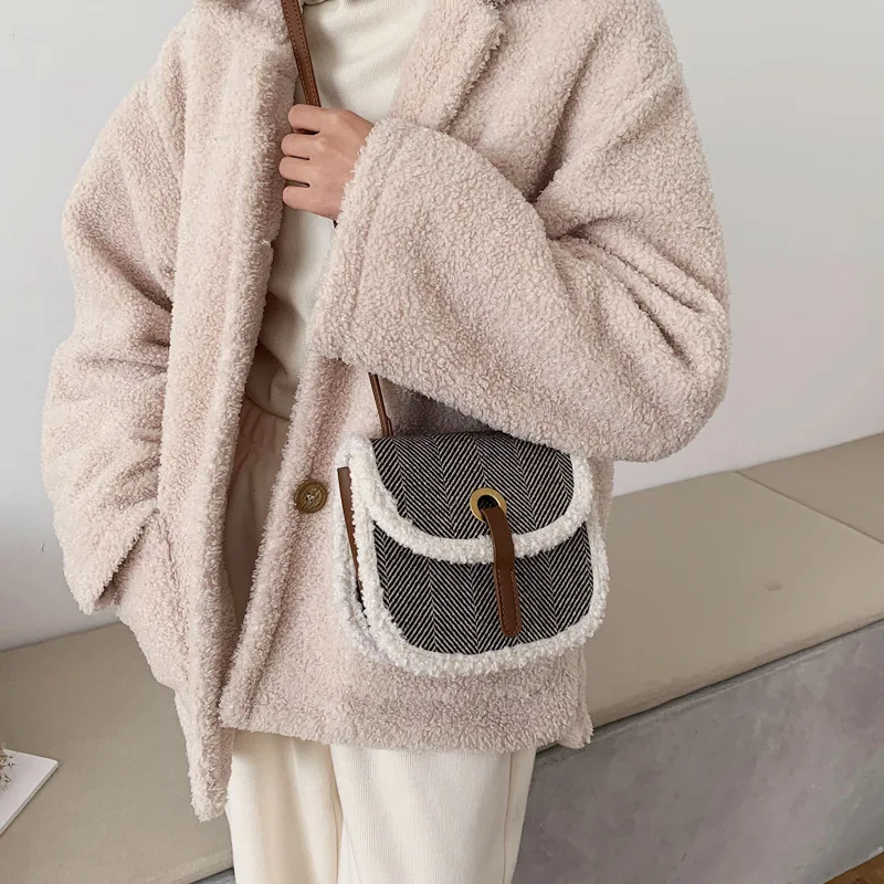 Женская брендовая Оригинальная дизайнерская сумка Mao для женщин Новая модная повседневная сумка-мессенджер Простая Сумка-седло