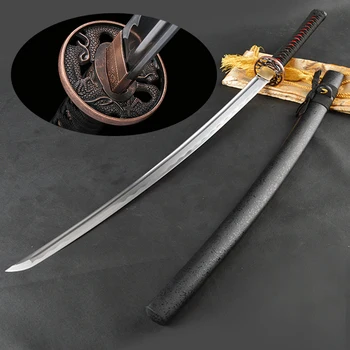 

Japanese katanas Samurai Sword Handforged steel blade razor sharp edge for cutting cheap afiladas wholesaler sports 2020