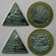 2 шт Kabenda независимая двухцветная памятная монета не распространяется 2005 год