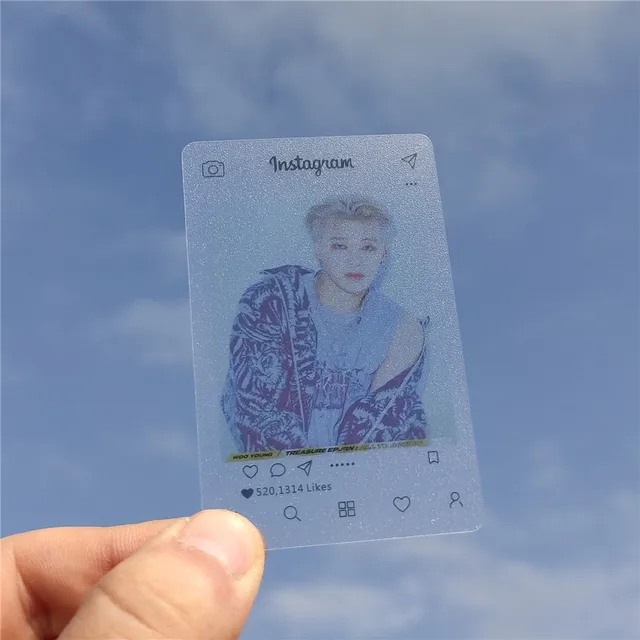 Ateez Instagram Transparent Photo Cards - Image 4