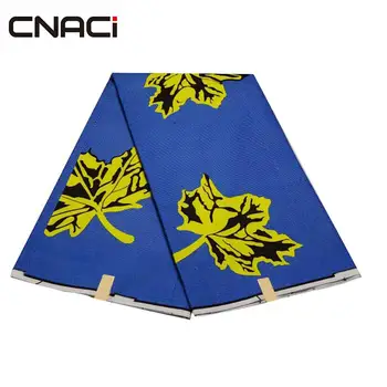 

CNACI 6 Yards Veritable Wax African Ankara Fabrics New Fashion Veritable Wax African Printed Fabric Ankara Wax For Party Dress