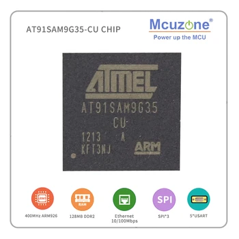 

AT91SAM9G35-CU ( ATMEL ARM9 ) CHIP SPI USB ARM926EJ-S 10/100 Ethernet