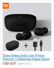 Оригинальные наушники Xiaomi Redmi Airdots Bluetooth 5,0, TWS, настоящие Беспроводные наушники с управлением ии, наушники с микрофоном