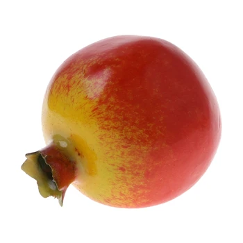 

Lifelike Simulation Artificial Pomegranate Fake Fruit Disply Home Party Decor K1MF