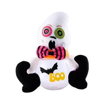 

Lovely Candy Can Funny Halloween Candy Jar Ghost Candy Pot for Kids Children