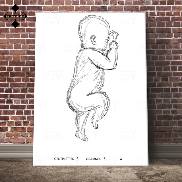 Aggregate more than 192 baby sketch painting