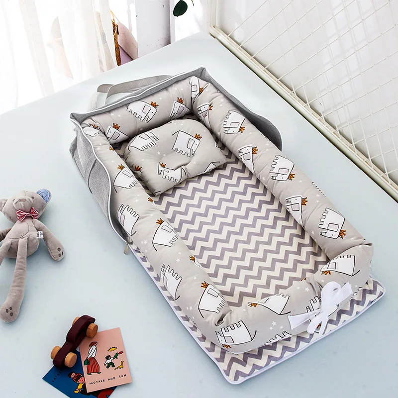 Portable Baby Crib Nursery Travel Bed Foldable Baby Bed Bag Infant Toddler Carry Cot Multifunctional Storage Bag For Baby Care