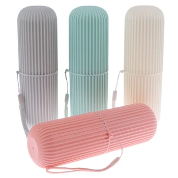 

1pc Portable Travel Toothpaste Toothbrush Protect Holder Cap Case Travel Storage