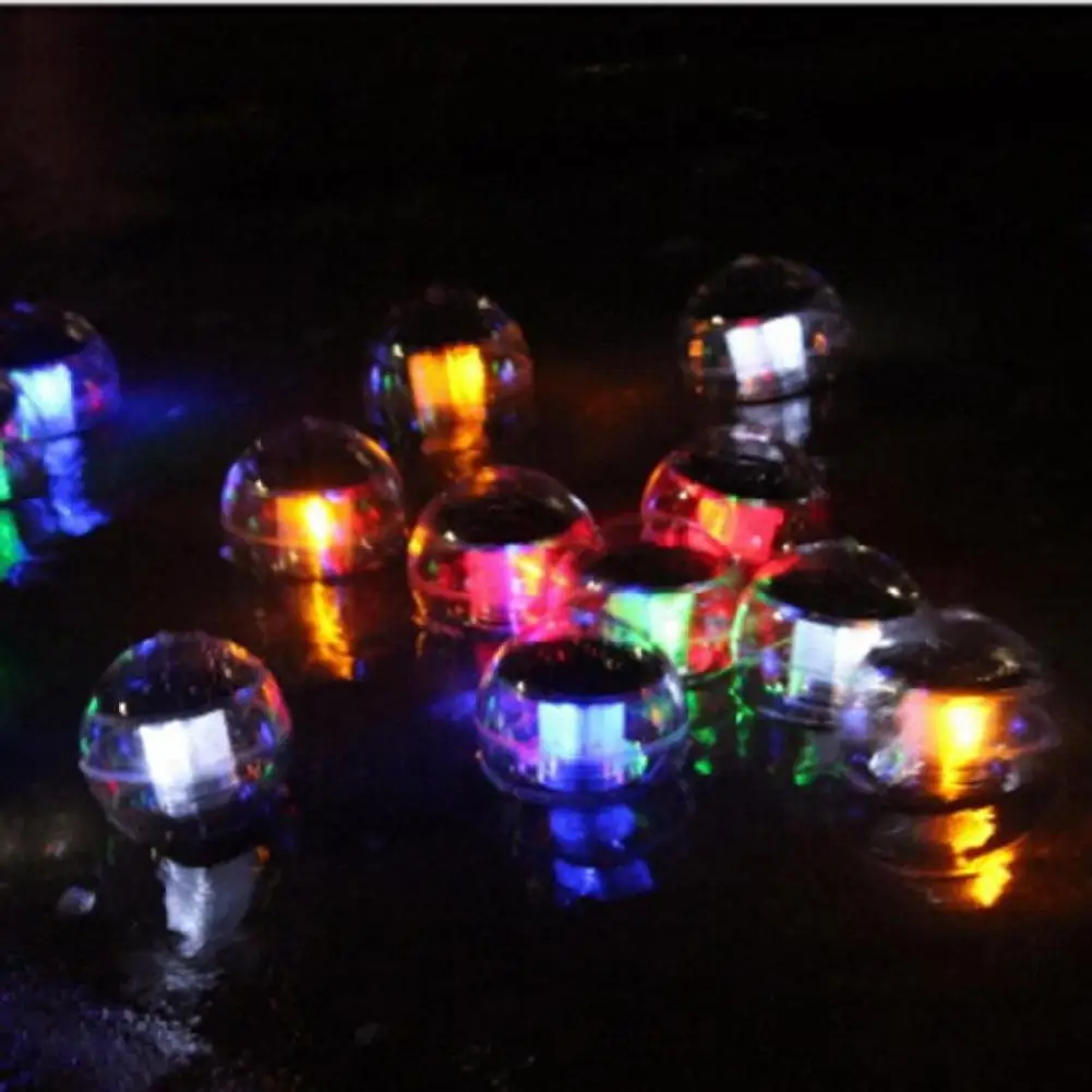 

HobbyLane Magic Sun Solar Power LED Color Changing Globe Light Waterproof Floating Swimming Pool Party Decor