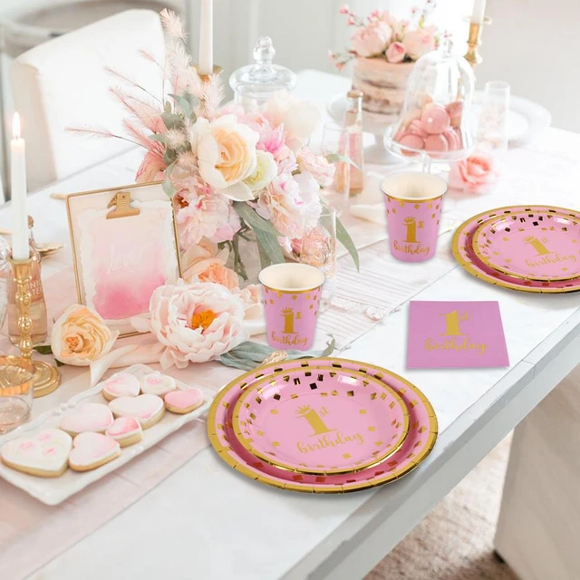 Décorer une Table pour un Anniversaire Fille