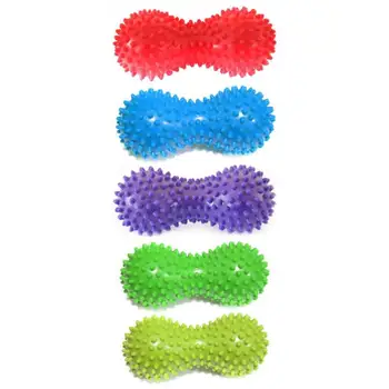 

PVC Peanut Shape Massage Yoga Fitness Ball Stress Relax Body Spiky Massager