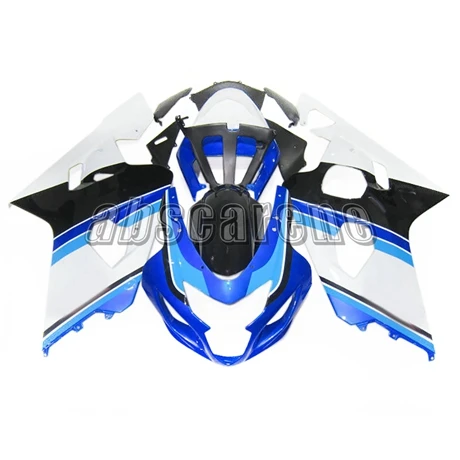 Полный комплект обтекателей для Suzuki GSXR600 GSXR750 K4 2004 2005 G-SXR750 04 05 ABS пластик кузова мотоцикла Белый Синий Черный чехлы