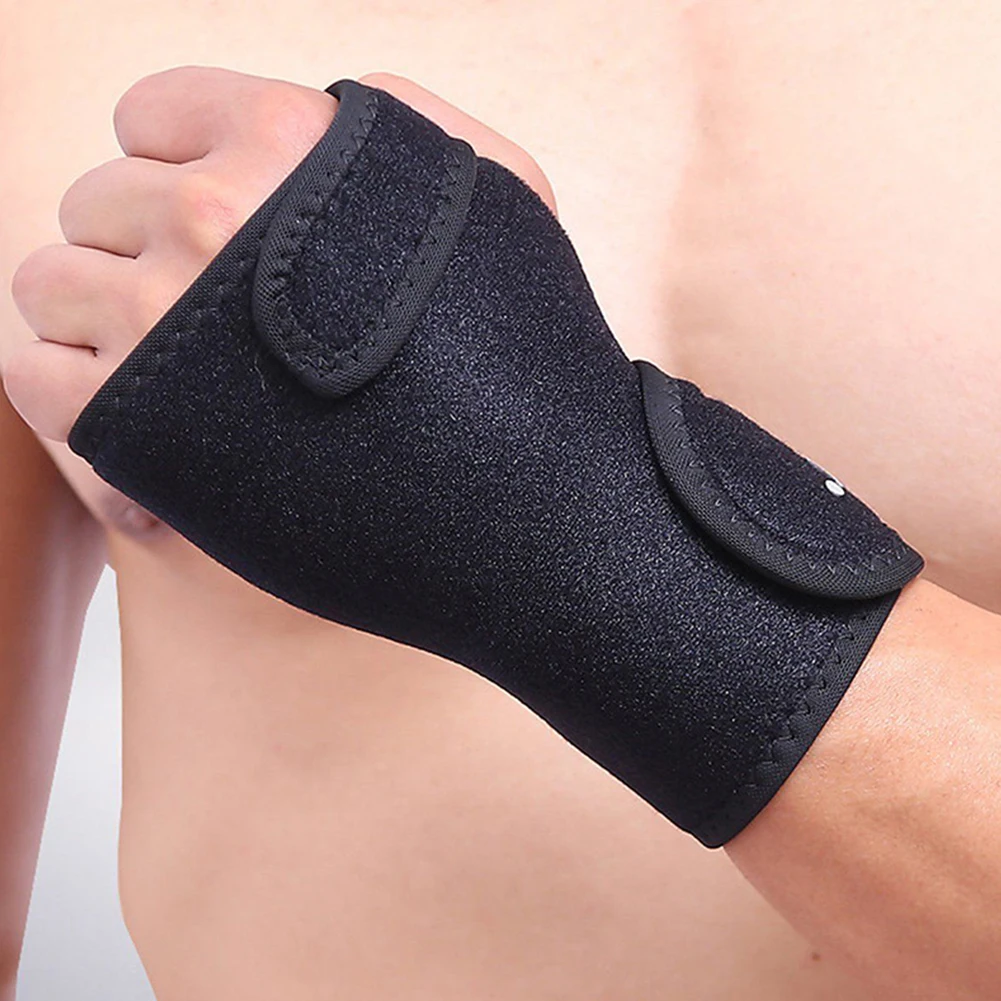 Съемный регулируемый браслет артрит BeltSteel поддержка запястья артрит Sprain Carpal Tunnel шина обертывание протектор