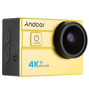 

Andoer 2.0" LCD Ultra HD WiFi Sports Camera 4X Zoom Wide-Lens Waterproof Action Camera Car DVR DV Cam Bicycle Outdoor Activity